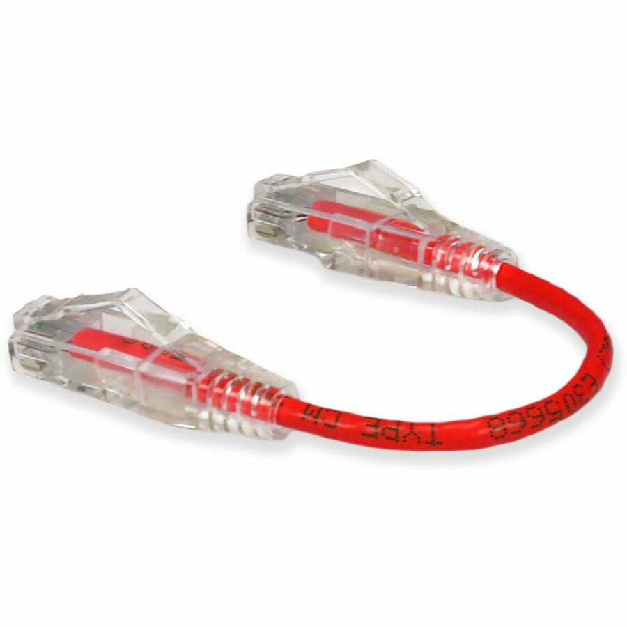 Addon Networks Add-0-5Fslcat6-Rd Networking Cable Red 0.15 M Cat6 U/Utp (Utp)