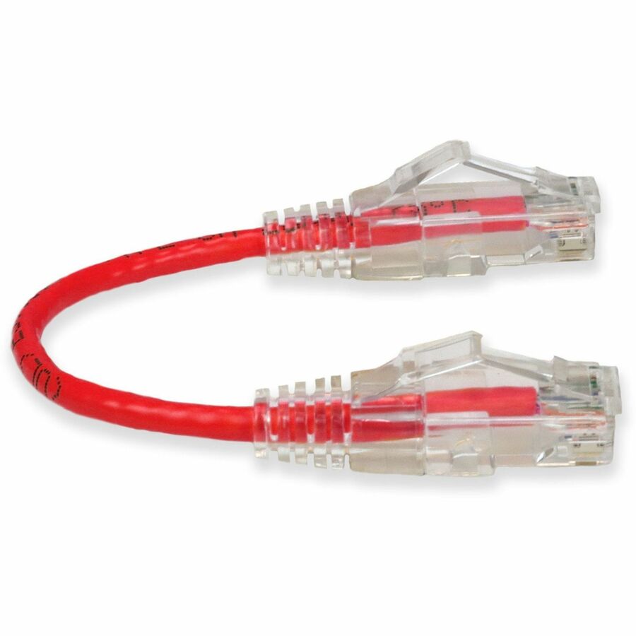 Addon Networks Add-0-5Fslcat6-Rd Networking Cable Red 0.15 M Cat6 U/Utp (Utp)