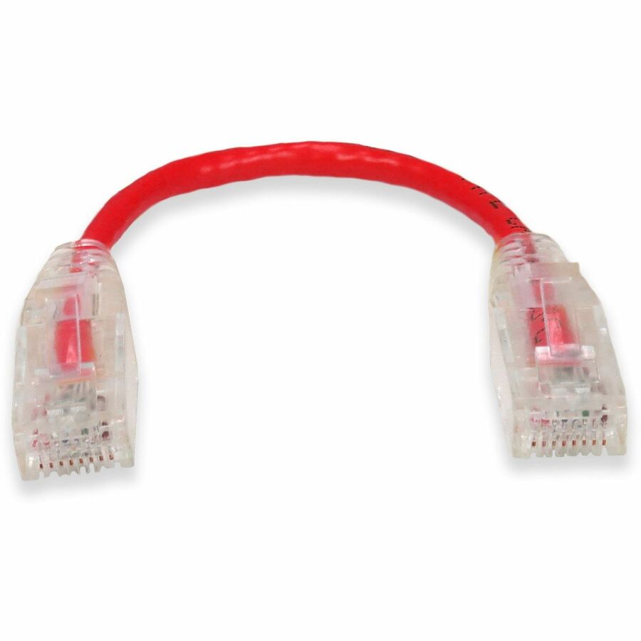 Addon Networks Add-0-5Fslcat6-Rd Networking Cable Red 0.15 M Cat6 U/Utp (Utp)