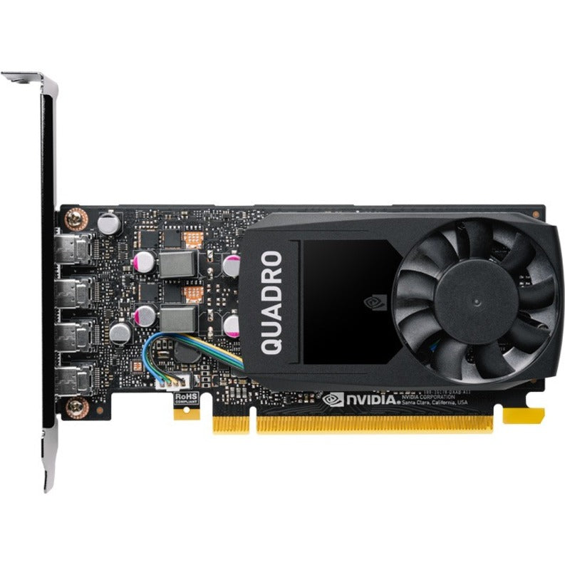 Pny Vcqp1000V2-Pb Graphics Card Nvidia Quadro P1000 V2 4 Gb Gddr5