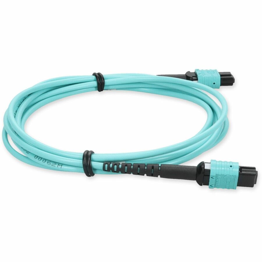 AddOn 2m 24 Fiber MPO/MPO Female to Female Straight OM4 LOMM Patch Cable ADD-24FMPOMPO2M5OM4S