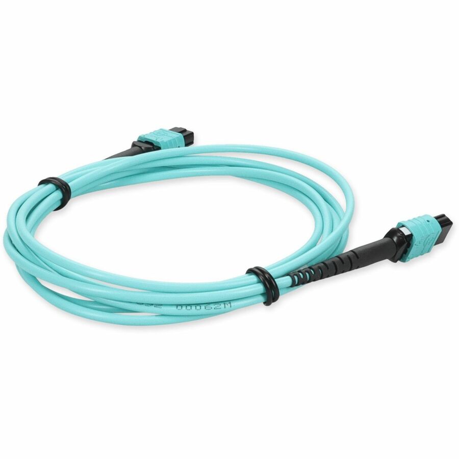 AddOn 2m 24 Fiber MPO/MPO Female to Female Straight OM4 LOMM Patch Cable ADD-24FMPOMPO2M5OM4S