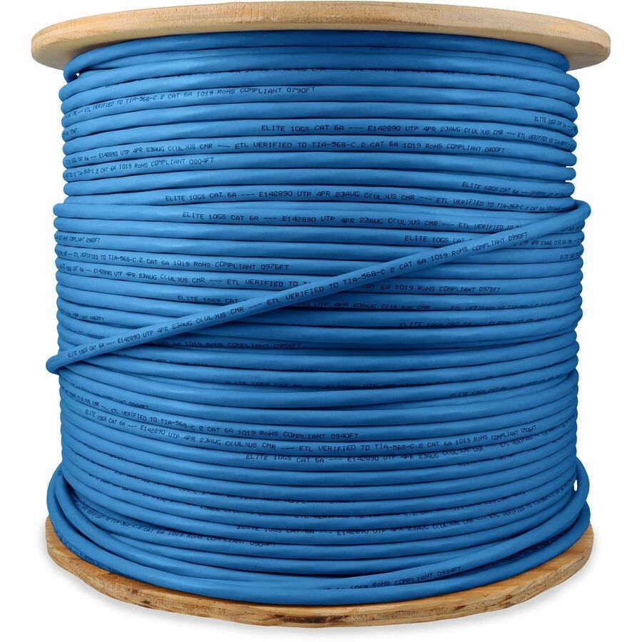 Addon Networks Add-Cat6Abulk1K-Be Networking Cable Blue 304.8 M Cat6A U/Utp (Utp)