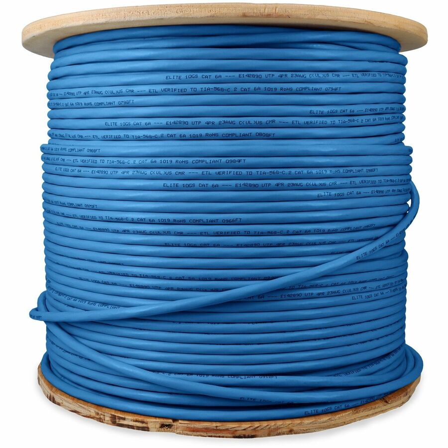 Addon Networks Add-Cat6Abulk1K-Be Networking Cable Blue 304.8 M Cat6A U/Utp (Utp)