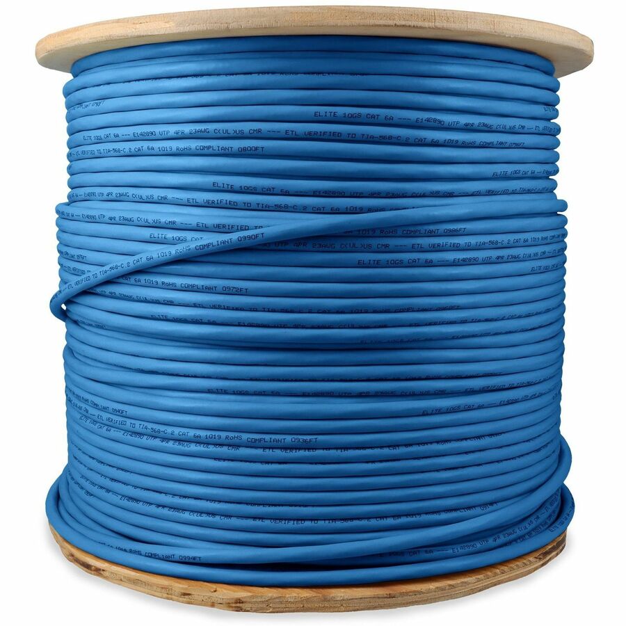 Addon Networks Add-Cat6Abulk1K-Be Networking Cable Blue 304.8 M Cat6A U/Utp (Utp)