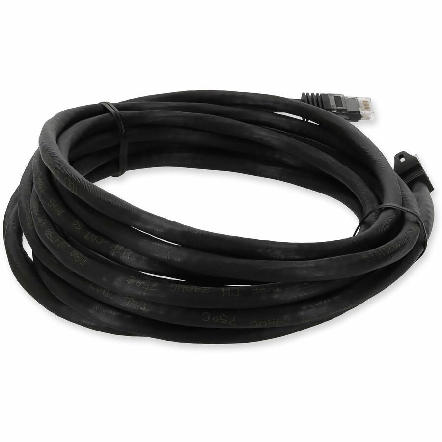 Addon Networks Add-50Fcat6A-Bk Networking Cable Black 15.24 M Cat6A U/Utp (Utp)