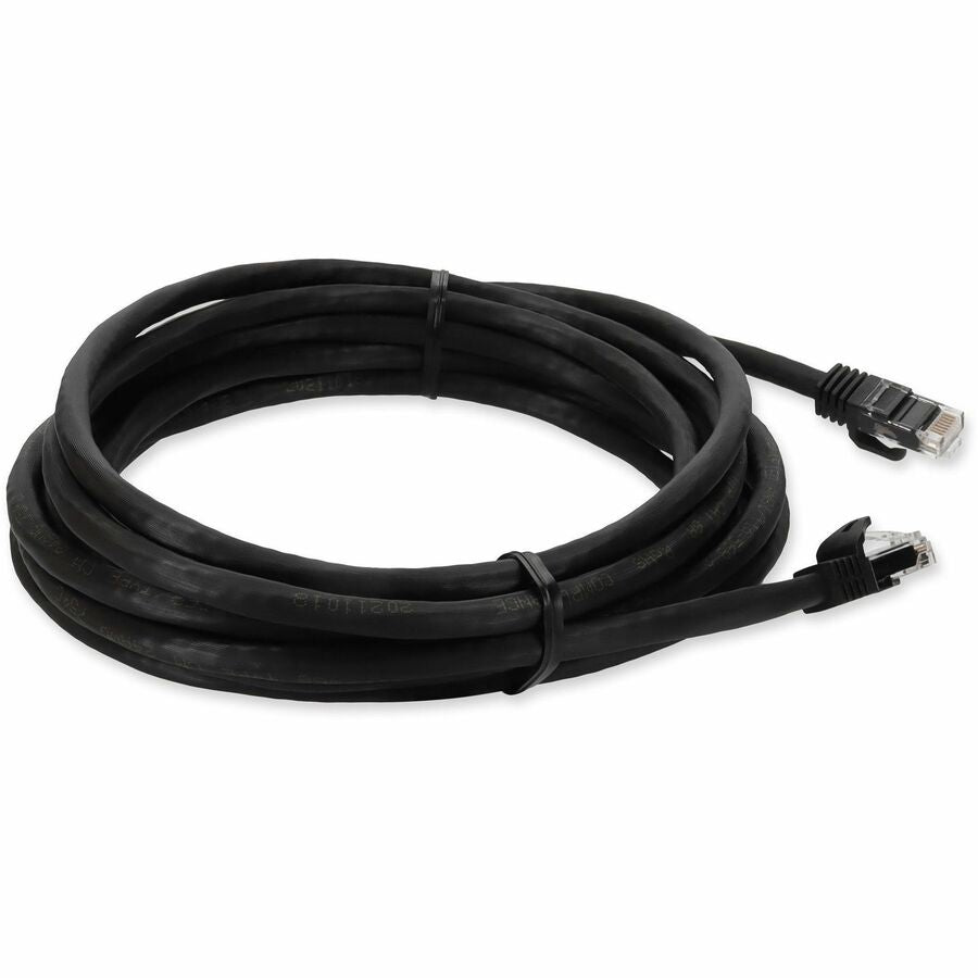 Addon Networks Add-50Fcat6A-Bk Networking Cable Black 15.24 M Cat6A U/Utp (Utp)