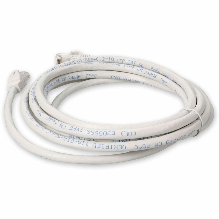 Addon Networks Add-5Fcat6A-We Networking Cable White 1.52 M Cat6A U/Utp (Utp)