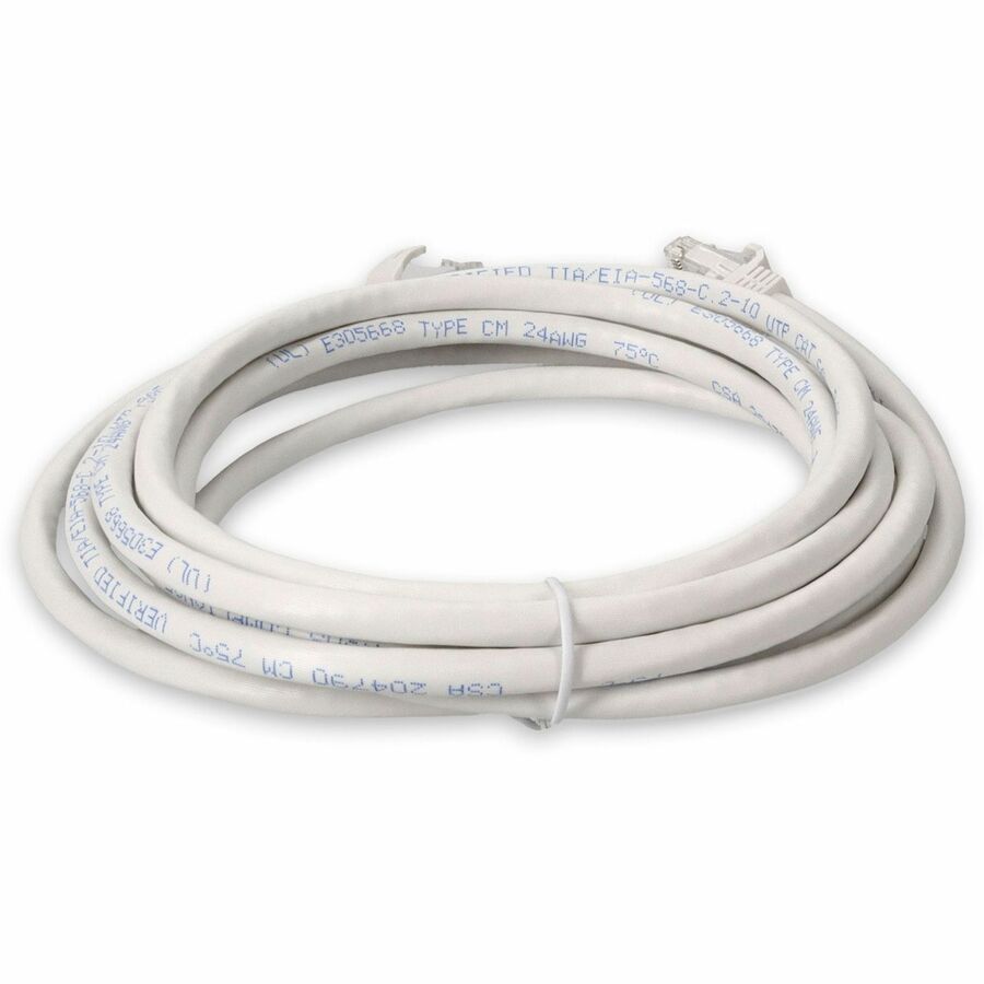 Addon Networks Add-5Fcat6A-We Networking Cable White 1.52 M Cat6A U/Utp (Utp)