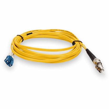 Addon 3M Lc (Male) To St (Male) Straight Yellow Os2 Duplex Plenum Fiber Patch Cable