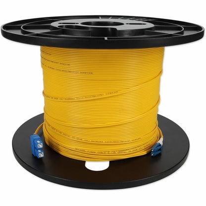 Addon Networks Add-Sc-Lc-82M9Smfp Fibre Optic Cable 82 M Ofnr Os2 Yellow