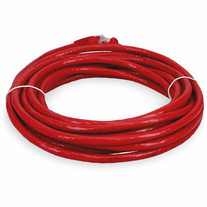 Addon Networks Add-25Fcat6A-Rd Networking Cable Red 7.62 M Cat6A U/Utp (Utp)