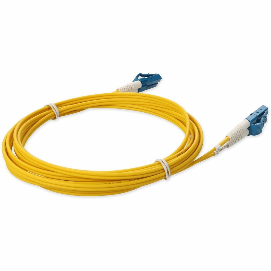 Addon Networks Add-Lc-Lc-2M9Smfp Fibre Optic Cable 2 M Ofnr Os2 Yellow