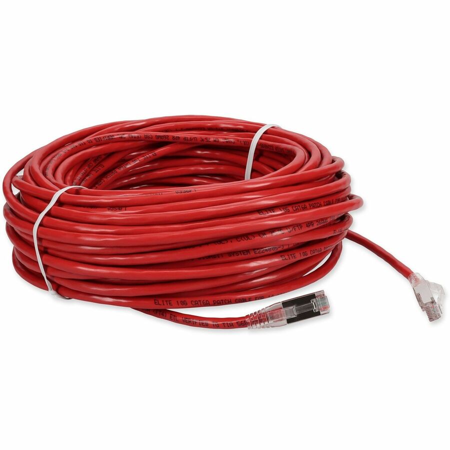 Addon Networks Add-100Fcat6S-Rd Networking Cable Red 30.48 M