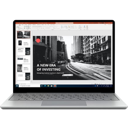 Microsoft Surface Laptop Go Notebook for Education 12.4 Touchscreen Notebook - 1536 x 1024 - Intel Core i5 - 4 GB RAM - 64 GB Flash Memory - Platinum" 21K-00001