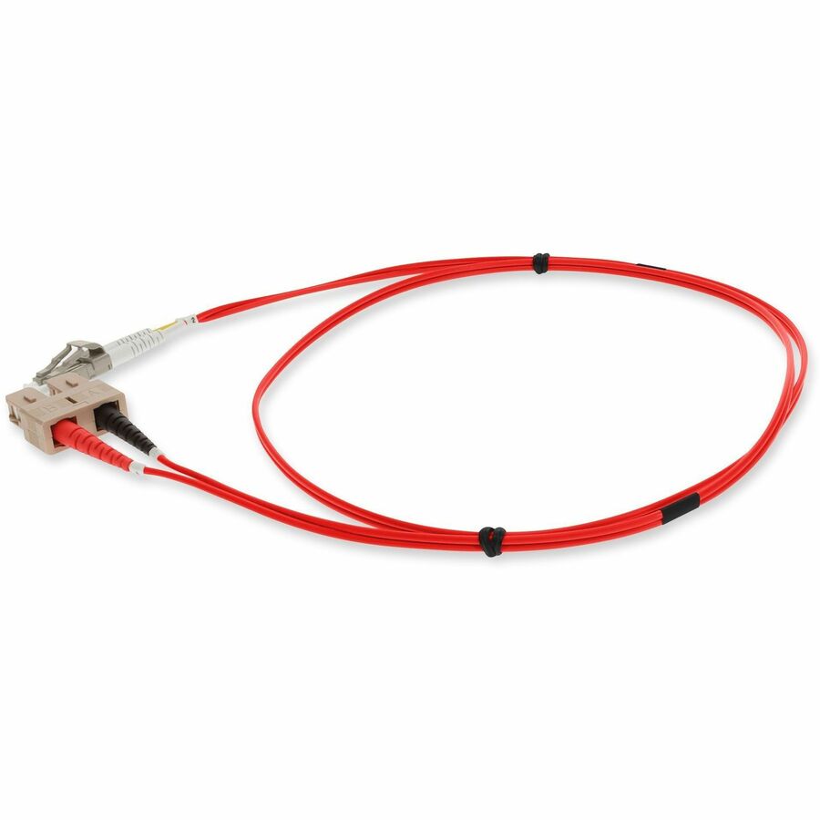 Addon Networks Add-Sc-Lc-6M5Om3P-Rd Fibre Optic Cable 6 M Ofnp Om3 Red
