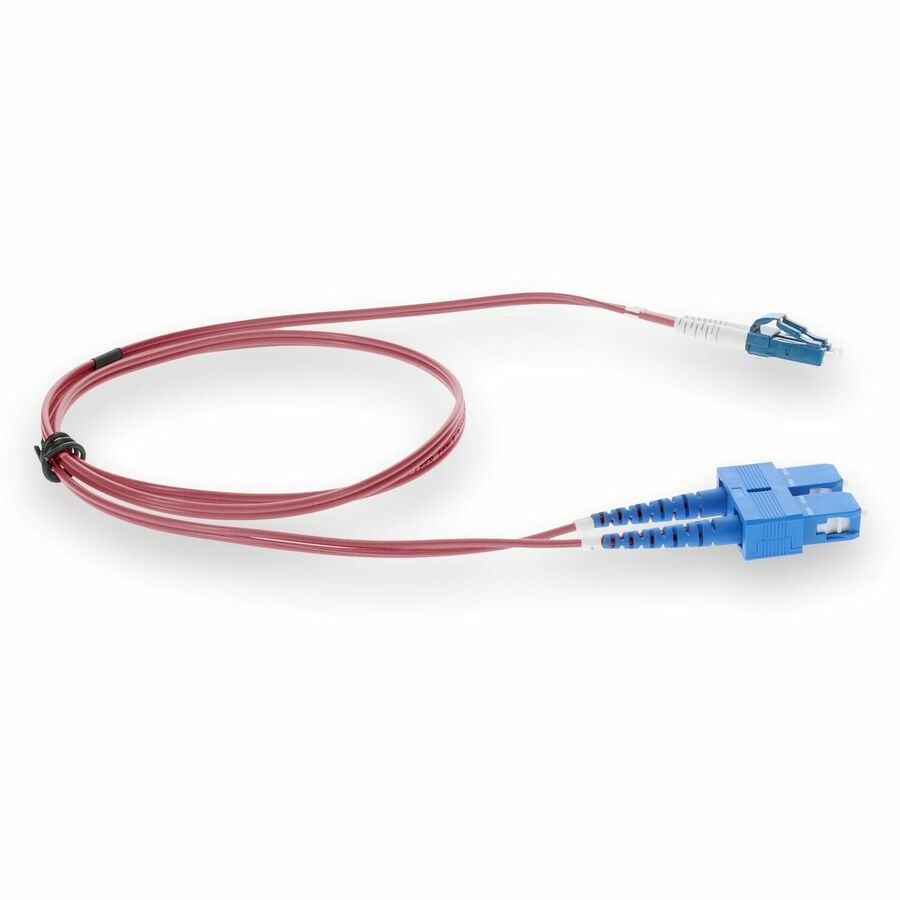 Addon Networks Add-Sc-Lc-7M9Smf-Pk Fibre Optic Cable 7 M Cmr Os2 Pink