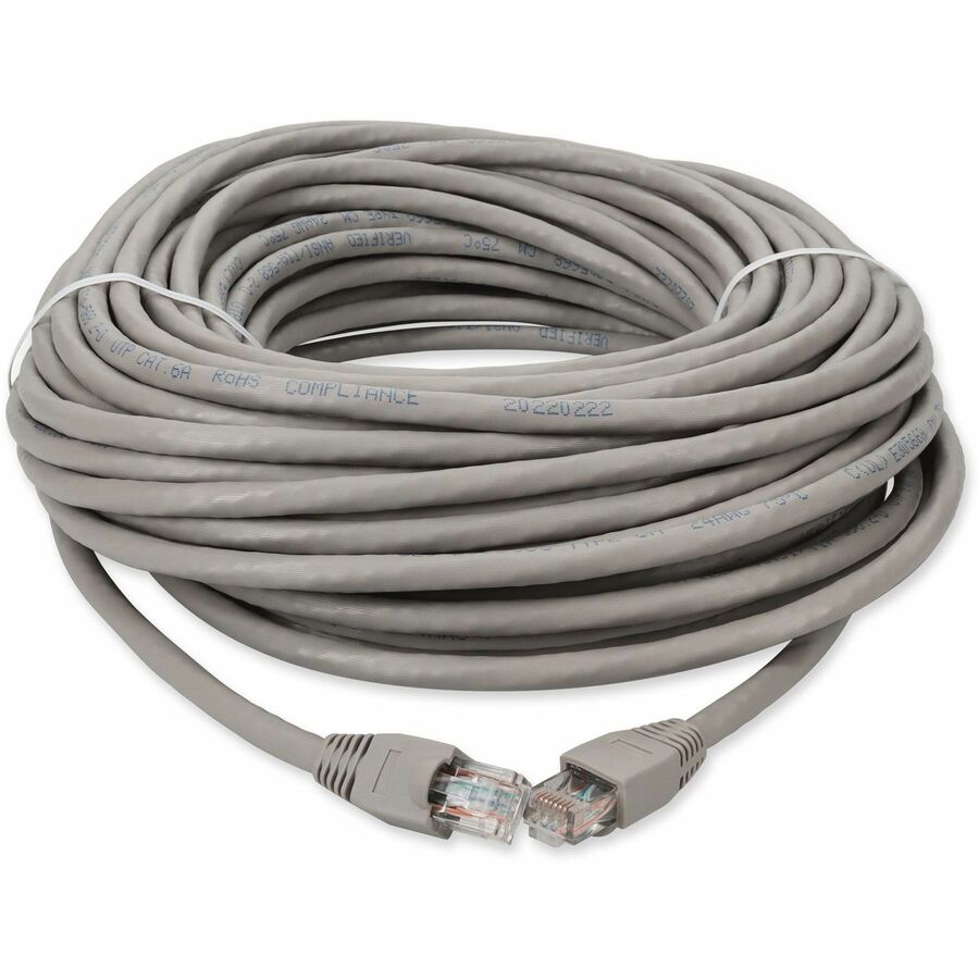 Addon Networks Add-200Fcat6A-Gy Networking Cable Grey 61 M Cat6A U/Utp (Utp)