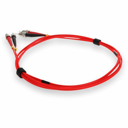 Addon Networks Add-St-St-3M6Mmfp-Rd Fibre Optic Cable 3 M Ofnp Om1 Red