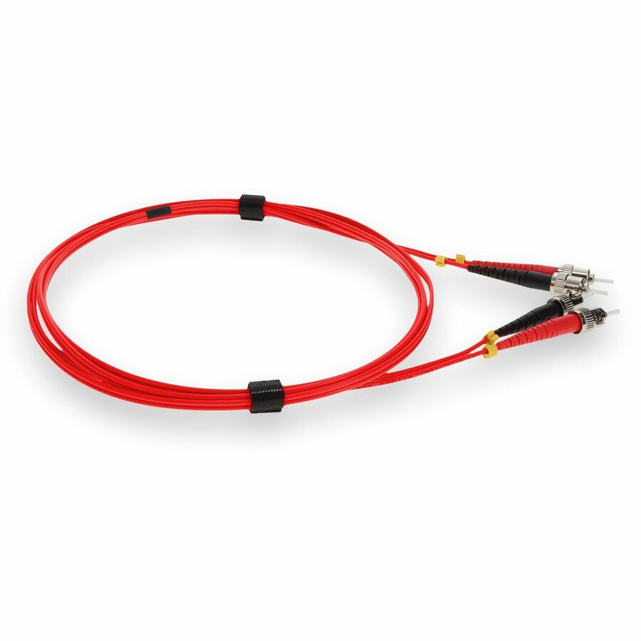 Addon Networks Add-St-St-3M6Mmfp-Rd Fibre Optic Cable 3 M Ofnp Om1 Red