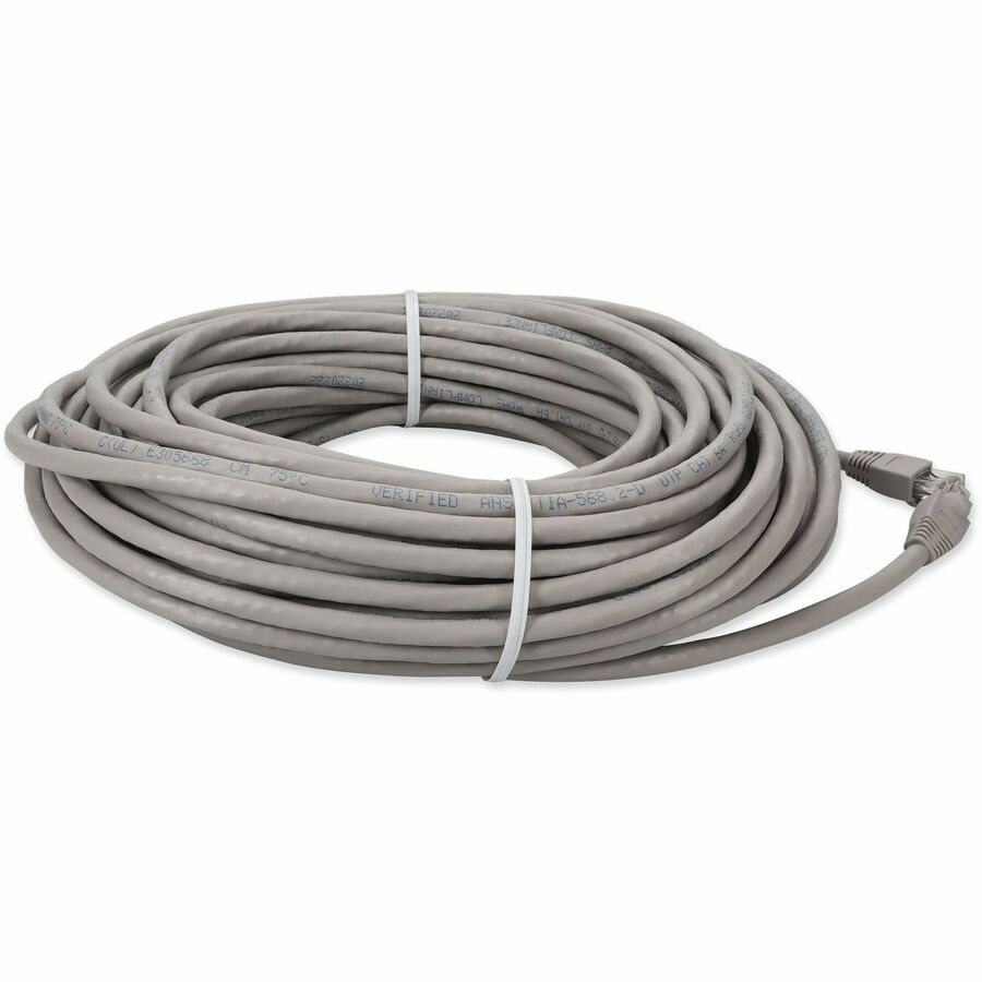 Addon Networks Add-300Fcat6A-Gy Networking Cable Grey 91.4 M Cat6A U/Utp (Utp)