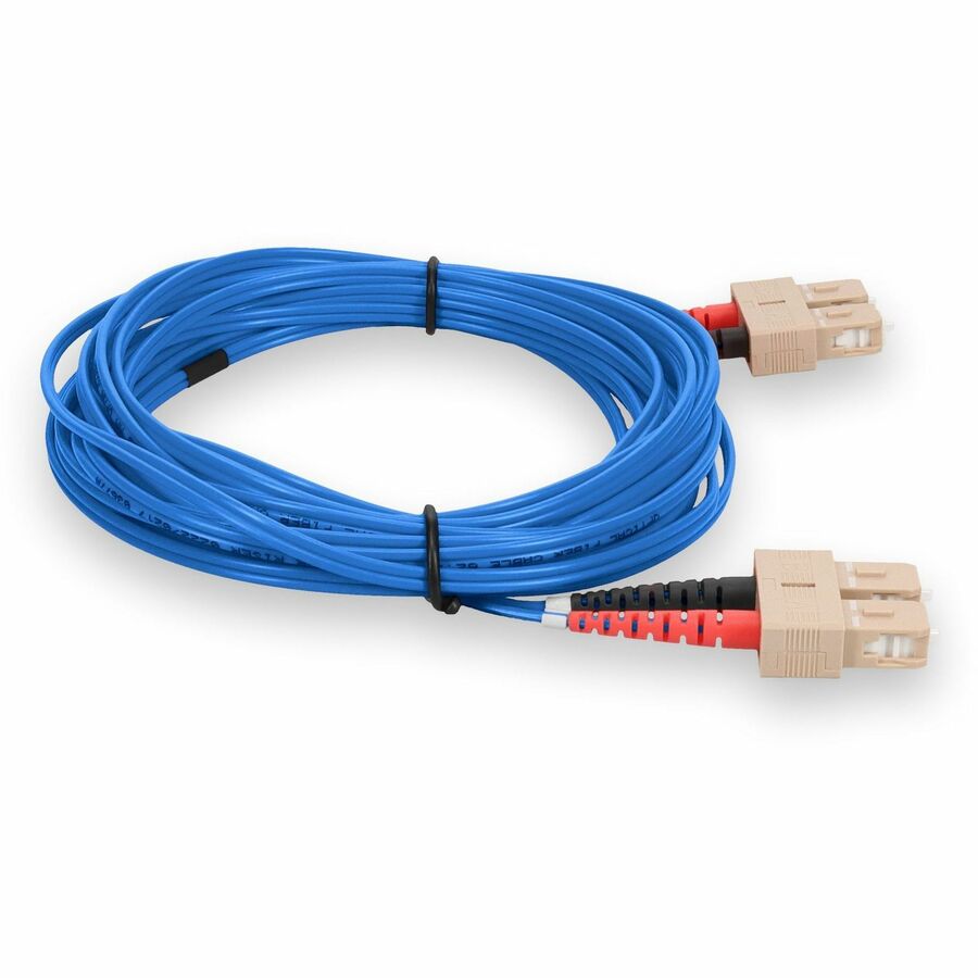Addon Networks Add-Sc-Sc-5M6Mmf-Be Fibre Optic Cable 5 M Cmr Om1 Blue