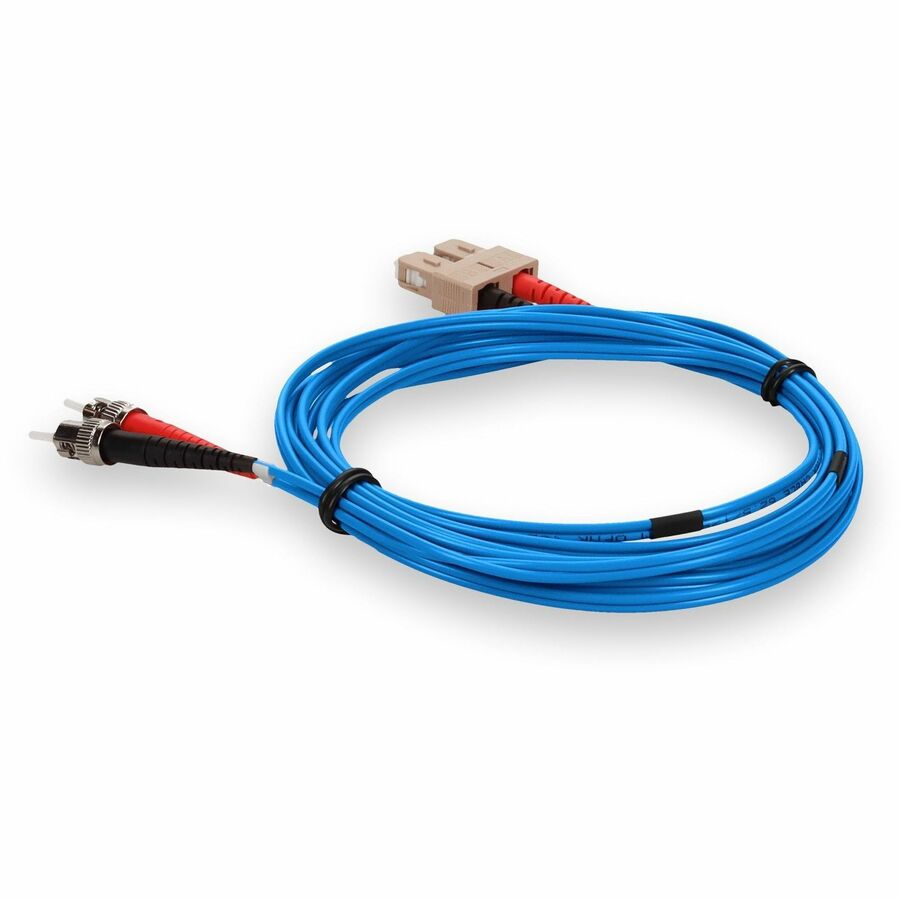 Addon Networks Add-St-Sc-3M6Mmf-Be Fibre Optic Cable 3 M Cmr Om1 Blue