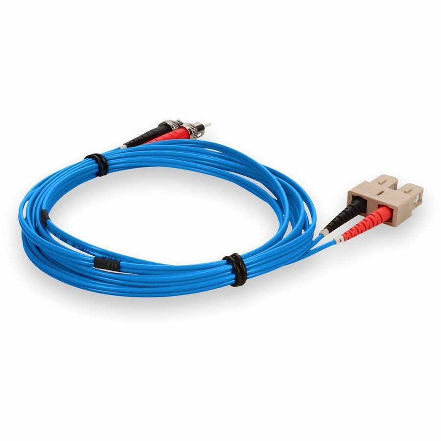 Addon Networks Add-St-Sc-3M6Mmf-Be Fibre Optic Cable 3 M Cmr Om1 Blue