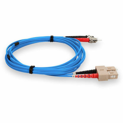 Addon Networks Add-St-Sc-3M6Mmf-Be Fibre Optic Cable 3 M Cmr Om1 Blue