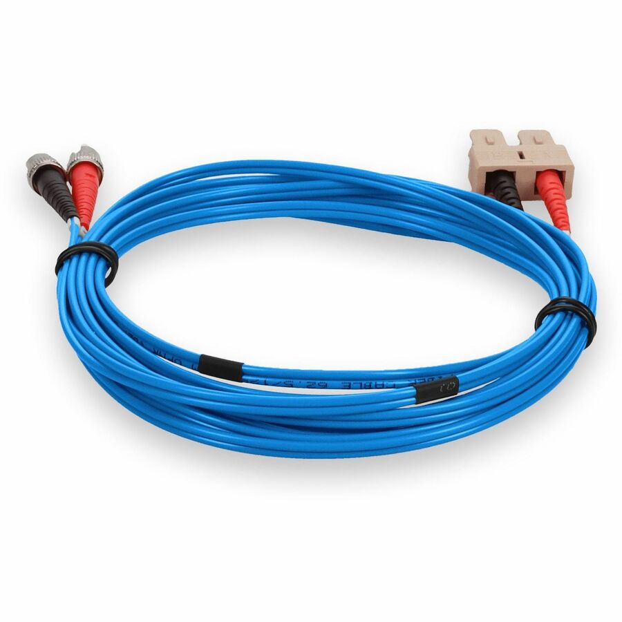 Addon Networks Add-St-Sc-3M6Mmf-Be Fibre Optic Cable 3 M Cmr Om1 Blue