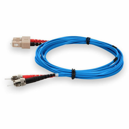 Addon Networks Add-St-Sc-3M6Mmf-Be Fibre Optic Cable 3 M Cmr Om1 Blue