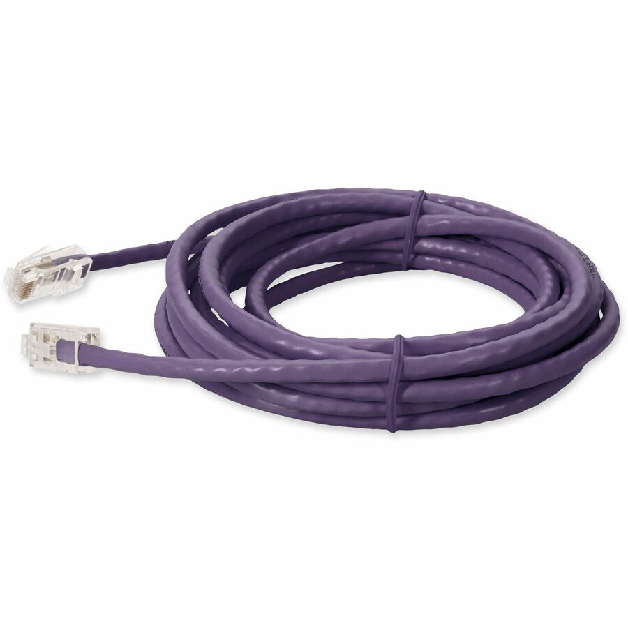 Addon Networks Add-7Fcat6Nb-Pe Networking Cable Purple 2.1 M Cat6 U/Utp (Utp)