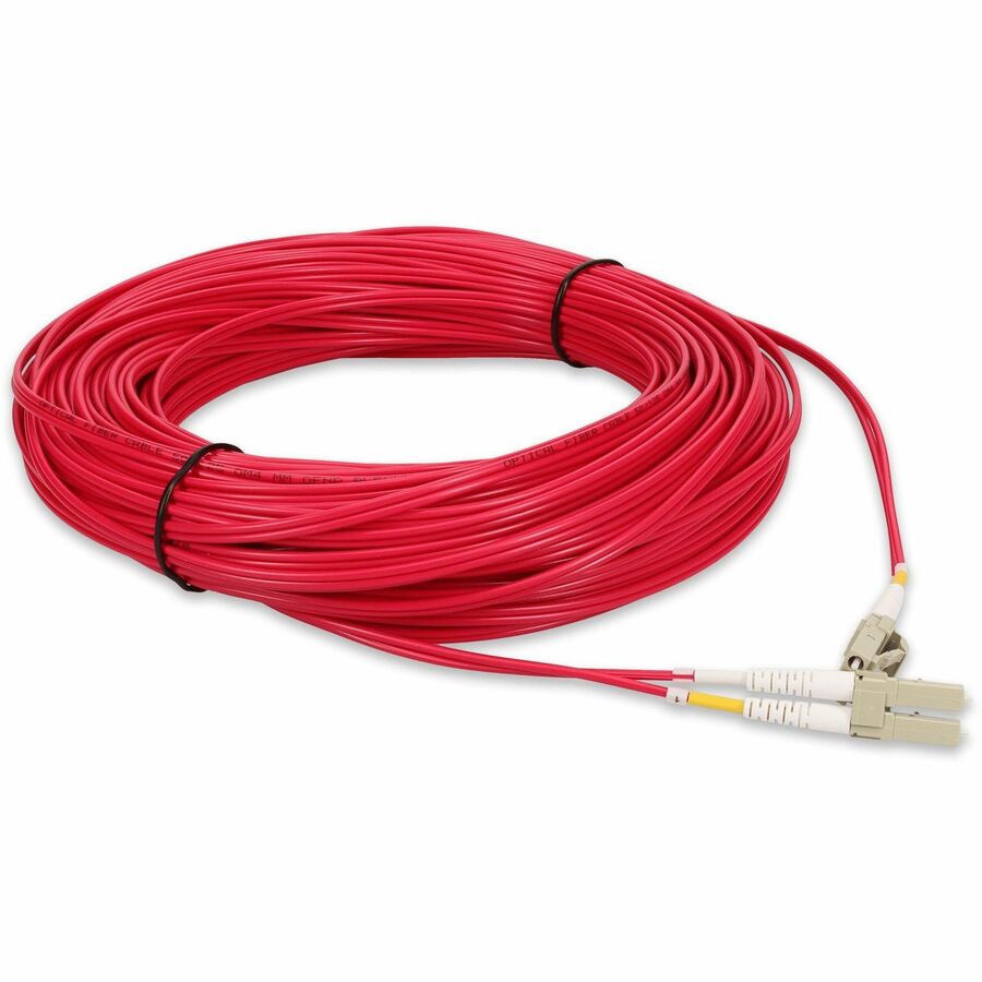 Addon Networks Add-Lc-Lc-15M5Om3P-Rd Fibre Optic Cable 15 M Ofnp Om3 Red