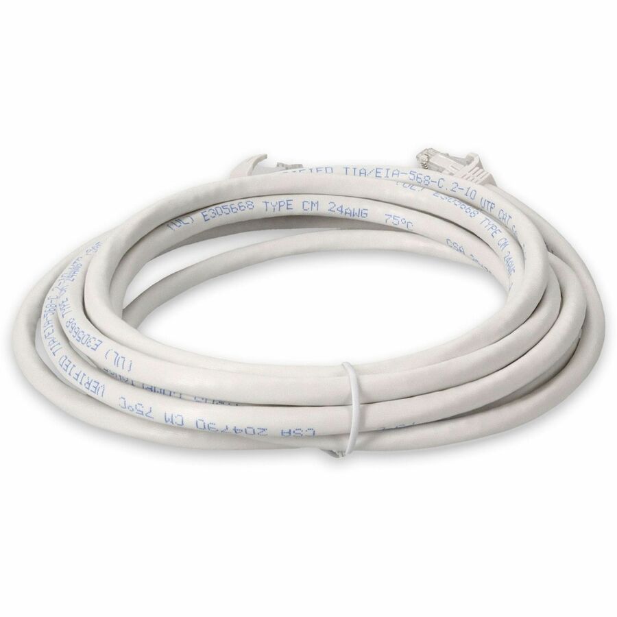 Addon Networks Add-7Fcat6A-We Networking Cable White 2.13 M Cat6A U/Utp (Utp)