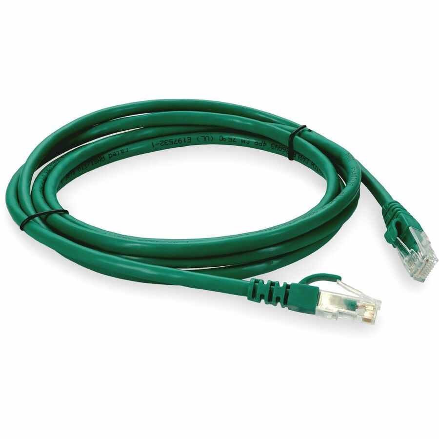 AddOn 3ft Green CAT 6 PVC Ethernet Cable Non-Booted RJ-45 M/M ADD-3FCAT6NB-GN