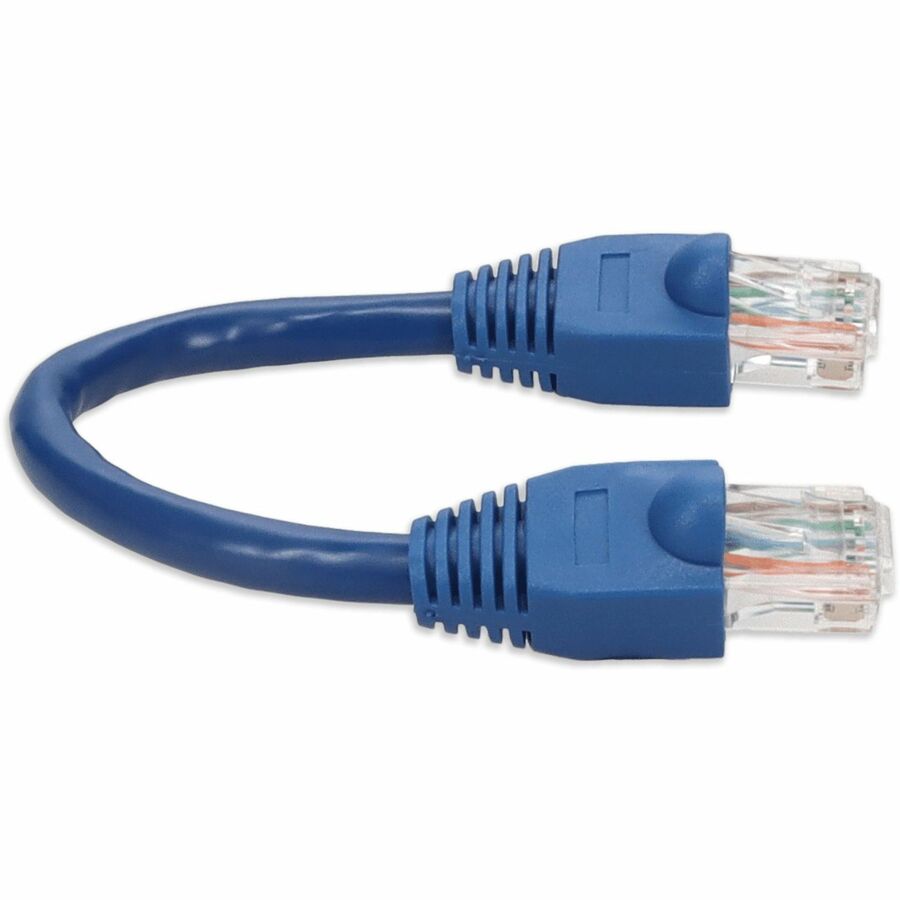 Addon Networks Add-0-5Fcat6A-Be Networking Cable Blue 0.15 M Cat6A U/Utp (Utp)