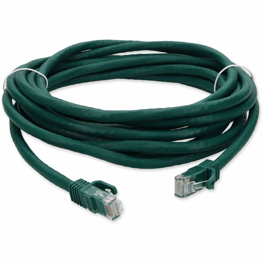 Addon Networks Add-50Fcat6A-Gn Networking Cable Green 15.24 M Cat6A U/Utp (Utp)