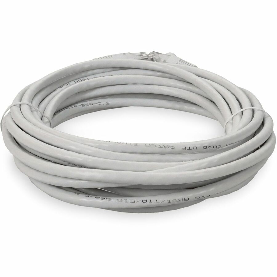 Addon Networks Add-30Fcat6A-We Networking Cable White 9.144 M Cat6A U/Utp (Utp)