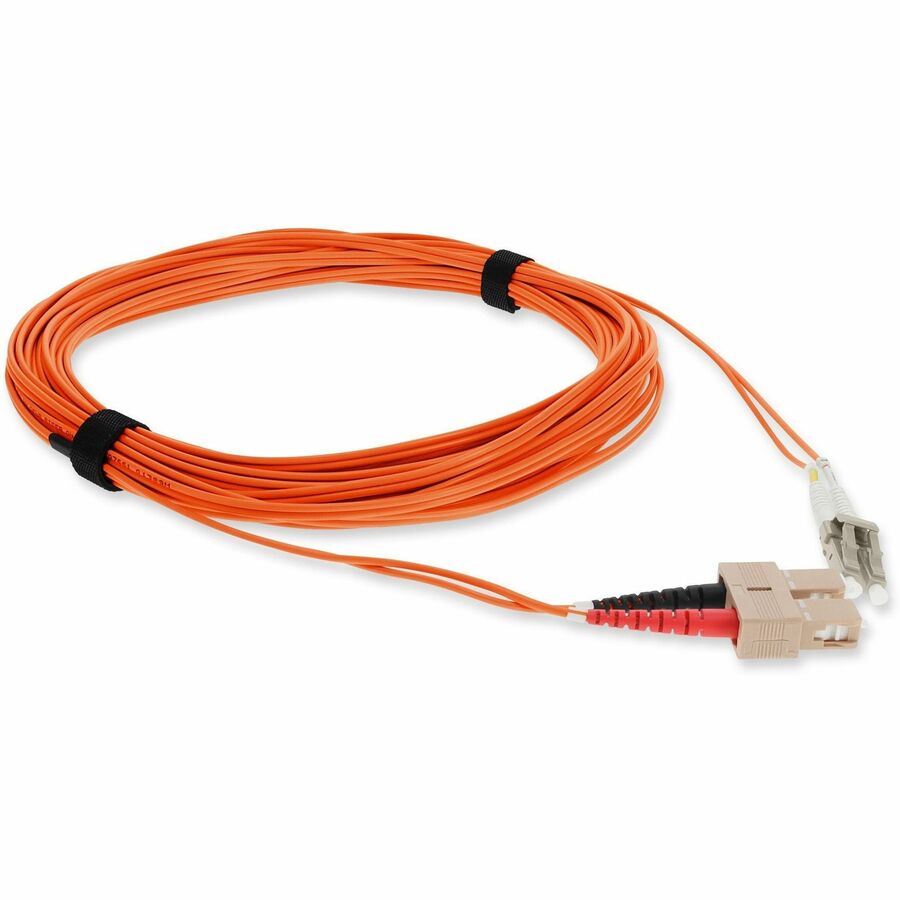 Addon Networks Add-Sc-Lc-3M5Om4-Oe Fibre Optic Cable 3 M Cmr Om4 Orange