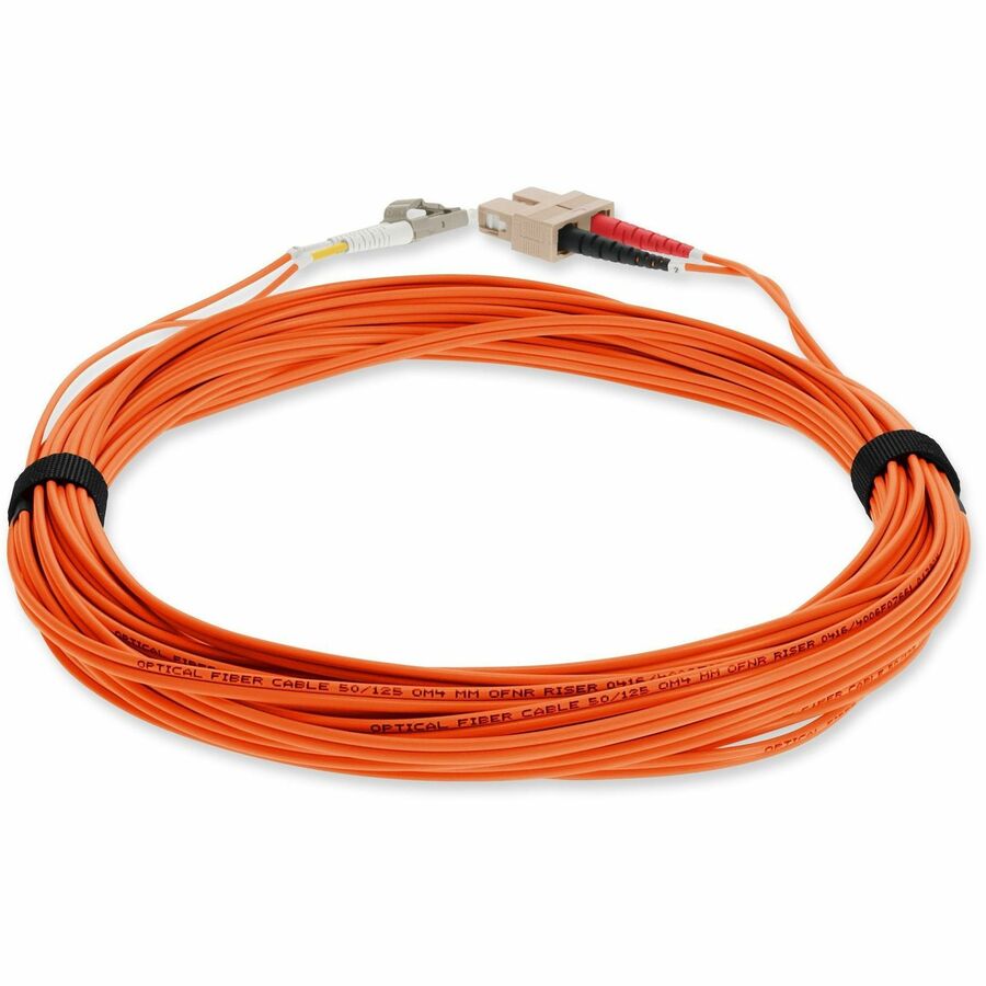 Addon Networks Add-Sc-Lc-3M5Om4-Oe Fibre Optic Cable 3 M Cmr Om4 Orange