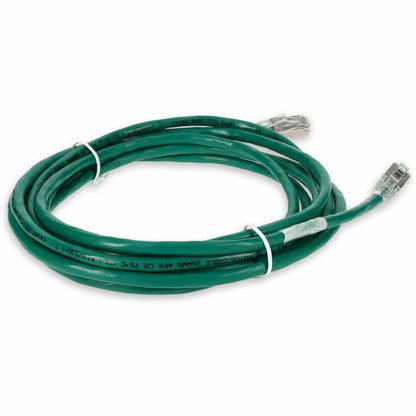 AddOn 5ft Green CAT 6A Shielded PVC Ethernet Cable Snagless Bubble Boot RJ-45 M/M ADD-5FCAT6AS-GN