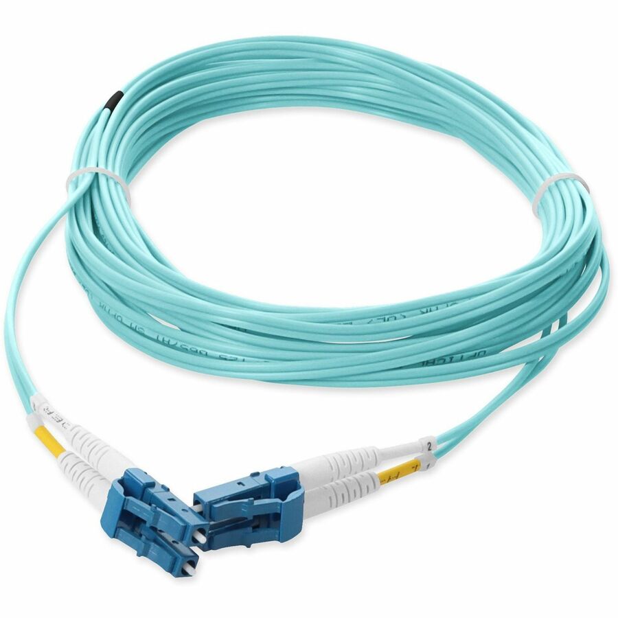 AddOn 2m LC (Male) to LC (Male) Black OS2 Duplex Fiber OFNR (Riser-Rated) Patch Cable ADD-LC-LC-2M9SMF-AA