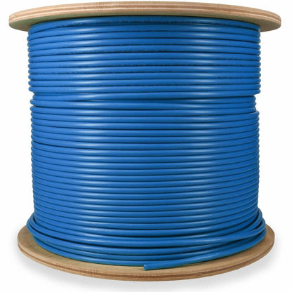 AddOn 1000ft Non-Terminated Blue Cat6A STP Plenum-Rated Copper Patch Cable ADD-CAT6A1KSP-BE