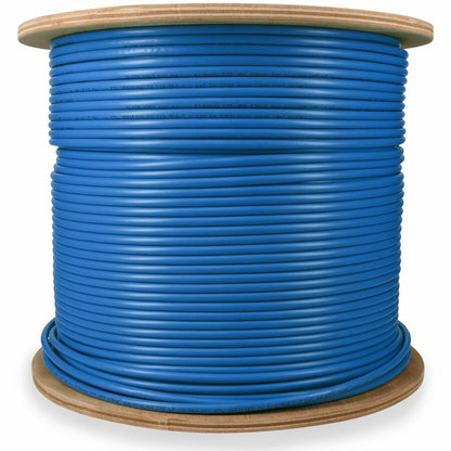 AddOn 1000ft Non-Terminated Blue Cat6A STP Plenum-Rated Copper Patch Cable ADD-CAT6A1KSP-BE