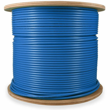 AddOn 1000ft Non-Terminated Blue Cat6A STP Plenum-Rated Copper Patch Cable ADD-CAT6A1KSP-BE