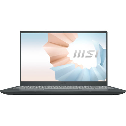 Msi Modern 14 B10Mw-641 Notebook 35.6 Cm (14") Full Hd Intel® Core™ I3 4 Gb Ddr4-Sdram 128 Gb Ssd Wi-Fi 5 (802.11Ac) Windows 10 Pro Grey