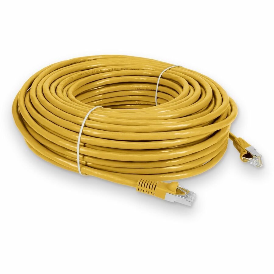 Addon Networks Add-75Fcat6S-Yw Networking Cable Yellow 22.86 M Cat6 S/Utp (Stp)