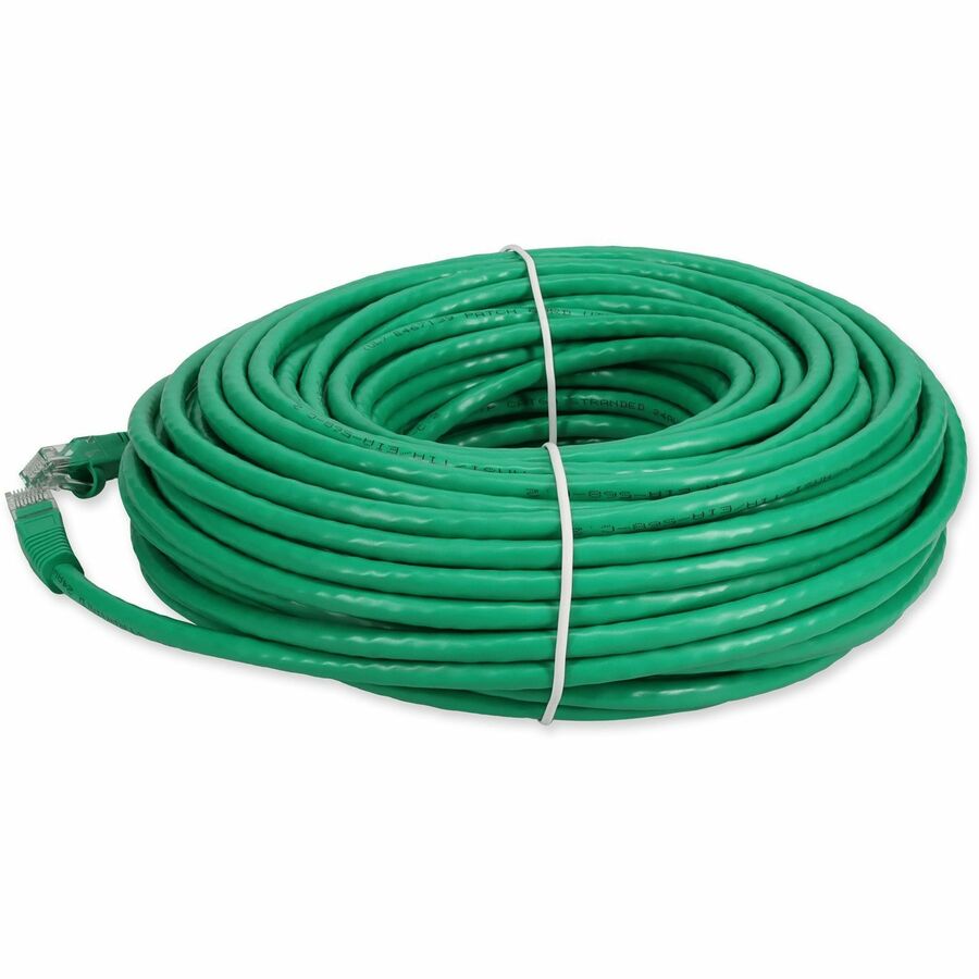 Addon Networks Add-100Fcat6A-Gn Networking Cable Green 30.48 M Cat6A U/Utp (Utp)