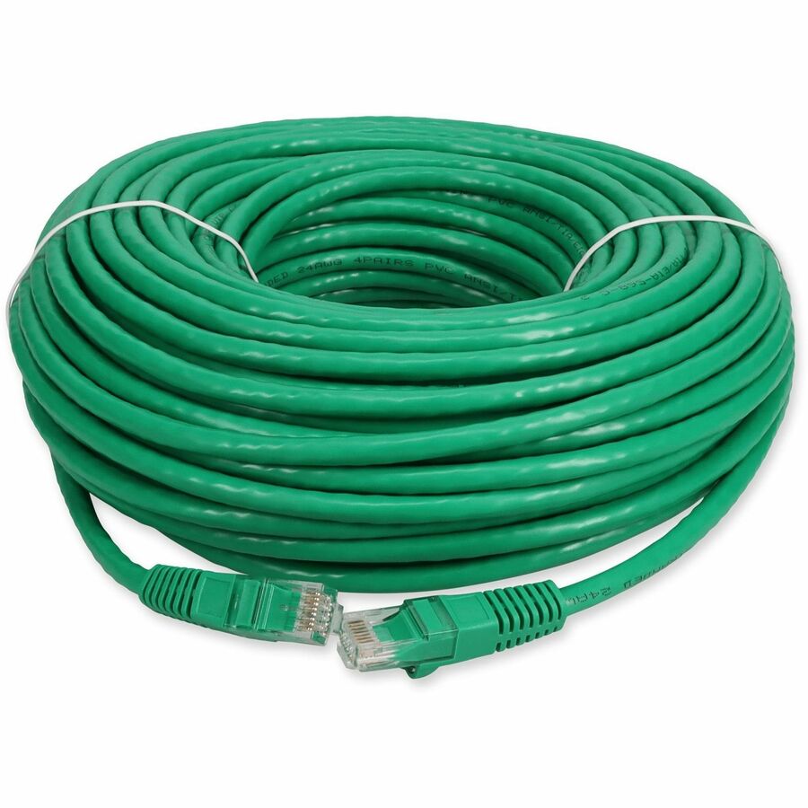 Addon Networks Add-100Fcat6A-Gn Networking Cable Green 30.48 M Cat6A U/Utp (Utp)