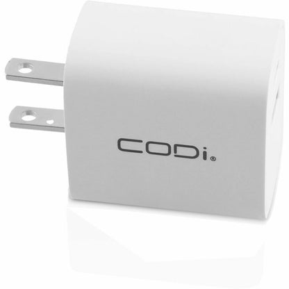 CODi Dual Port 20W Wall Charger/AC Adapter (USB-C, USB-A Outputs) A01102